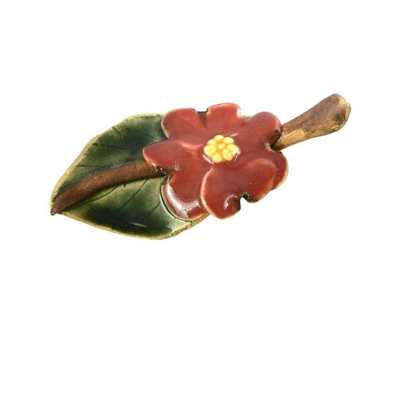 Pottery Bowl Patterson Fluted Abstract Petal  Leaf Artist Signed 1993 - Picture 3 of 11